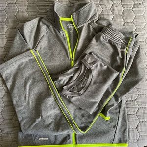 Boys size 7 track suit with tshirt